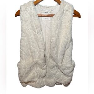 Zara Kids Faux Fur Vest Sleeveless Outerwear Collection Jacket Girls 13/14